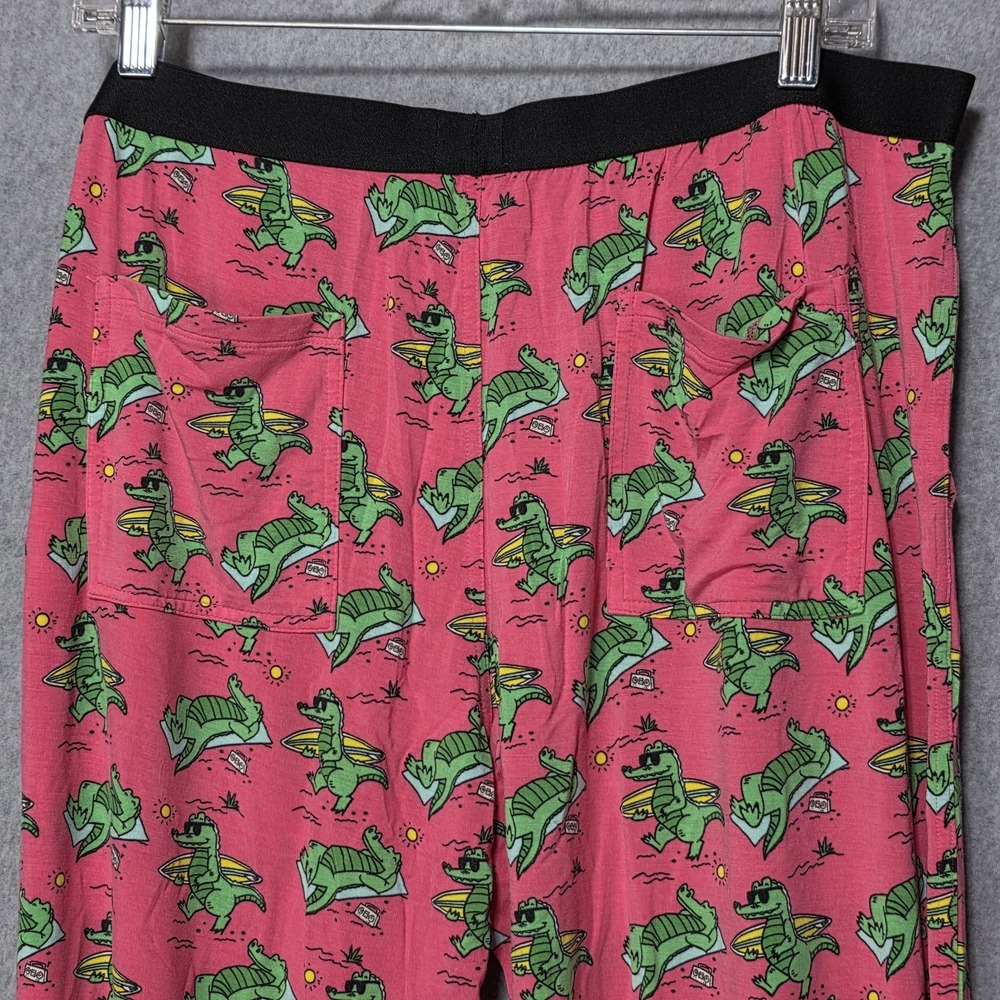 Me Undies Lounge Pants - Alligator On The Beach Theme - XL - Picture 6 of 8